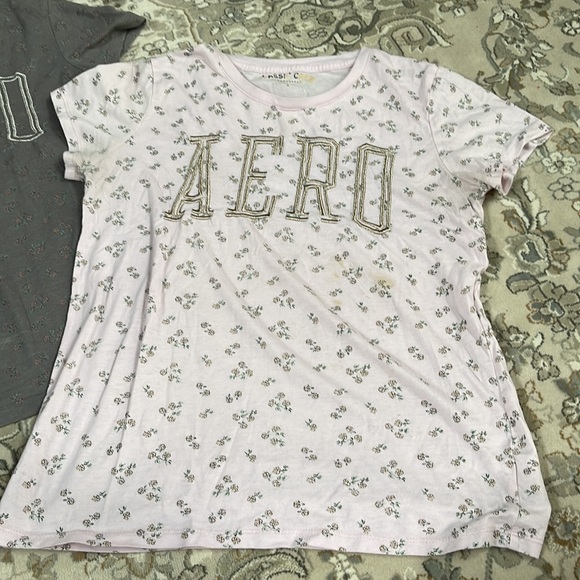 AEROPOSTALE pack of 2 classic crew tee shirts - Picture 2 of 4